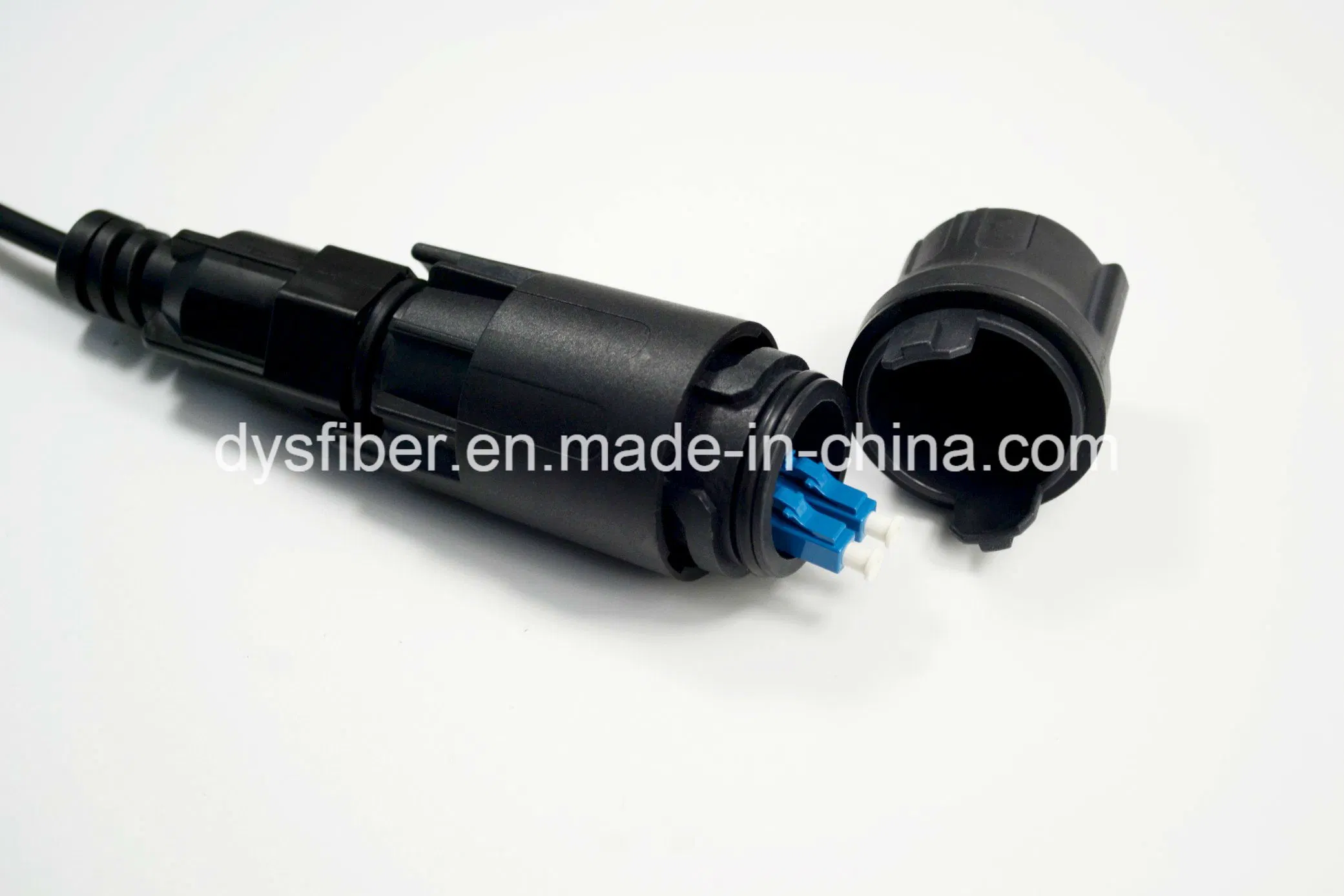 Waterproof Ipfx MPO 5.0mm Armored Outdoor Fiber Patchcord