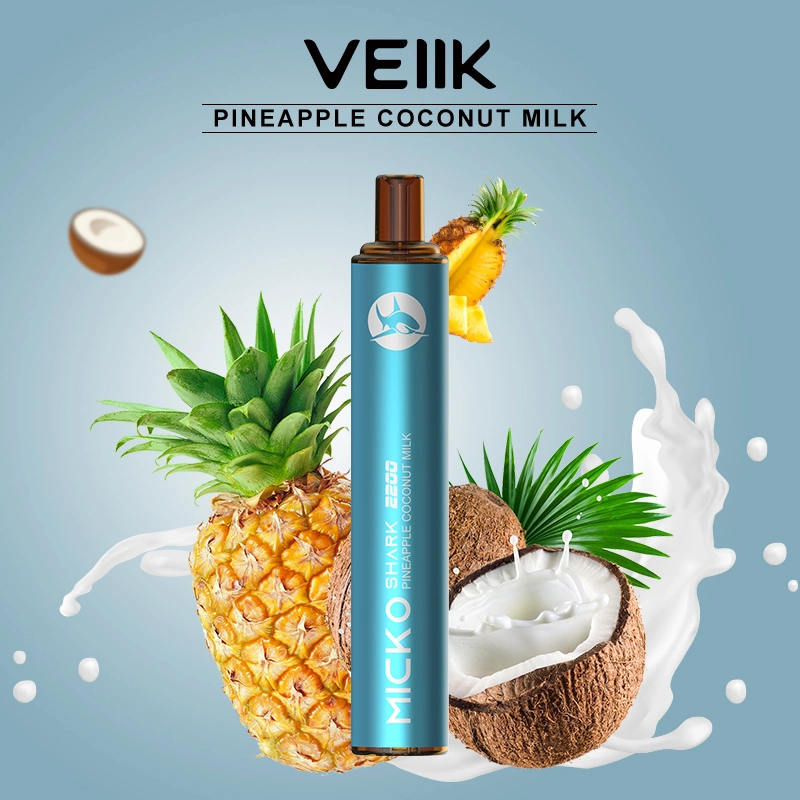 Electronic Cigarette Wholesale/Supplier From China Disposable/Chargeable Vape Pen Veiik Micko Shark Vaper Vape Pod E Cigarette