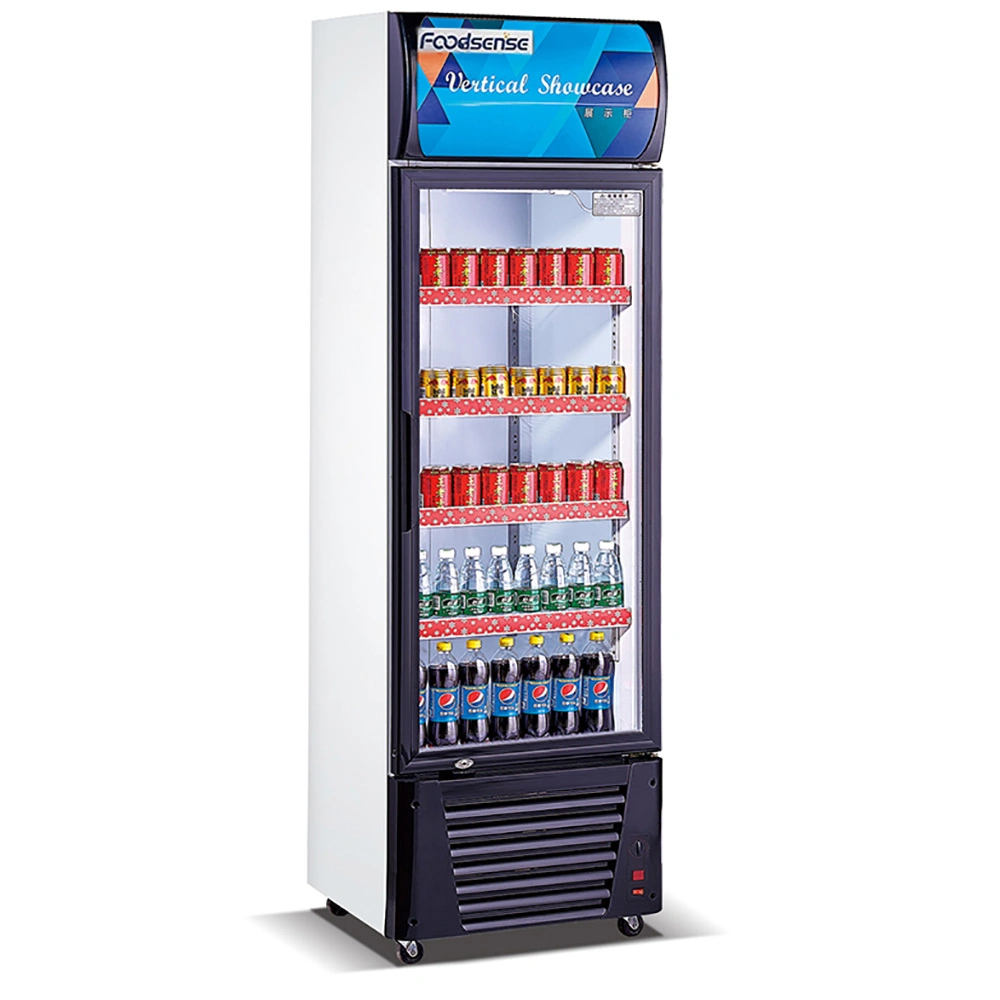 Restaurant Stainless Steel Commercial Refrigerator Equipment Display Showcase