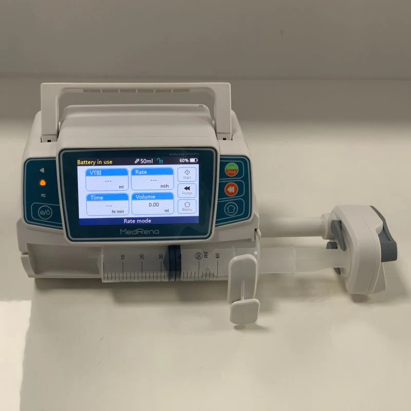 High Precision Touch Screen Syringe Driver Pump Tender Winner Products