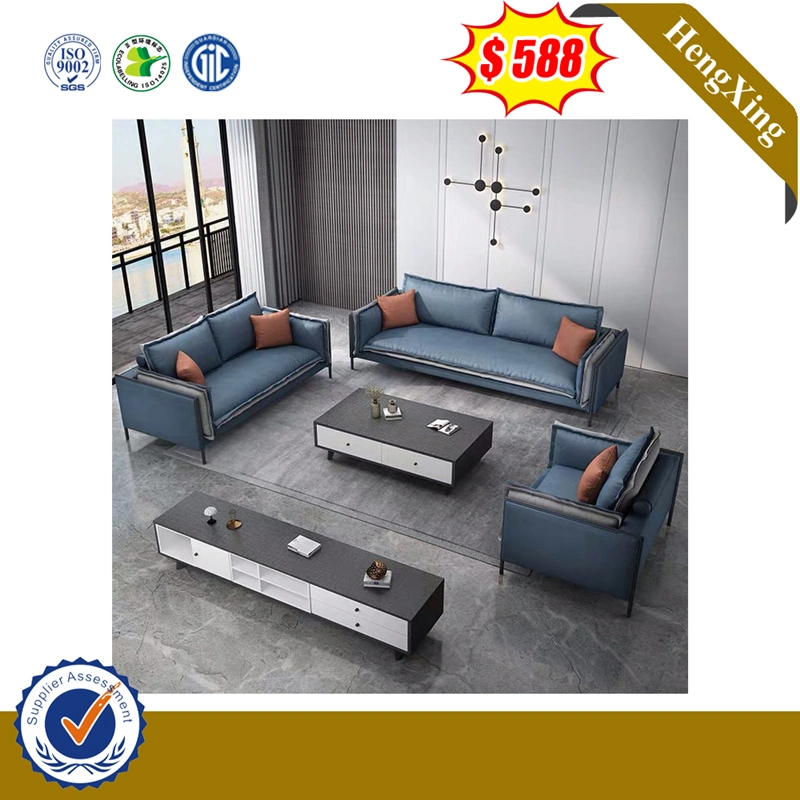 Muebles antiguos Sectional de la Casa Set tejido Sectional Split cuero vida Habitación Sofá