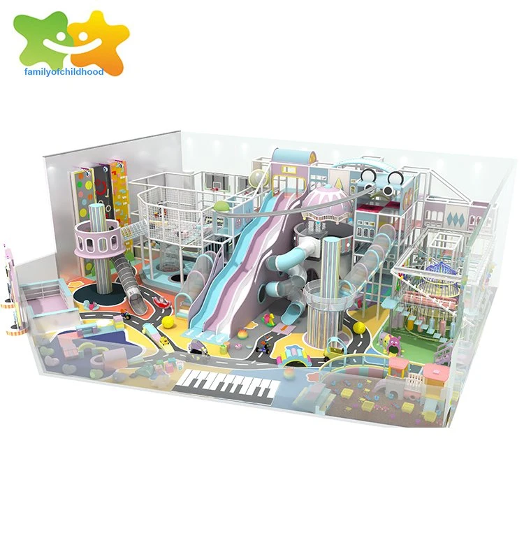 preço de fábrica do parque de diversões para crianças multifuncional crianças Soft Play Toys utilizados equipamentos de playground coberto