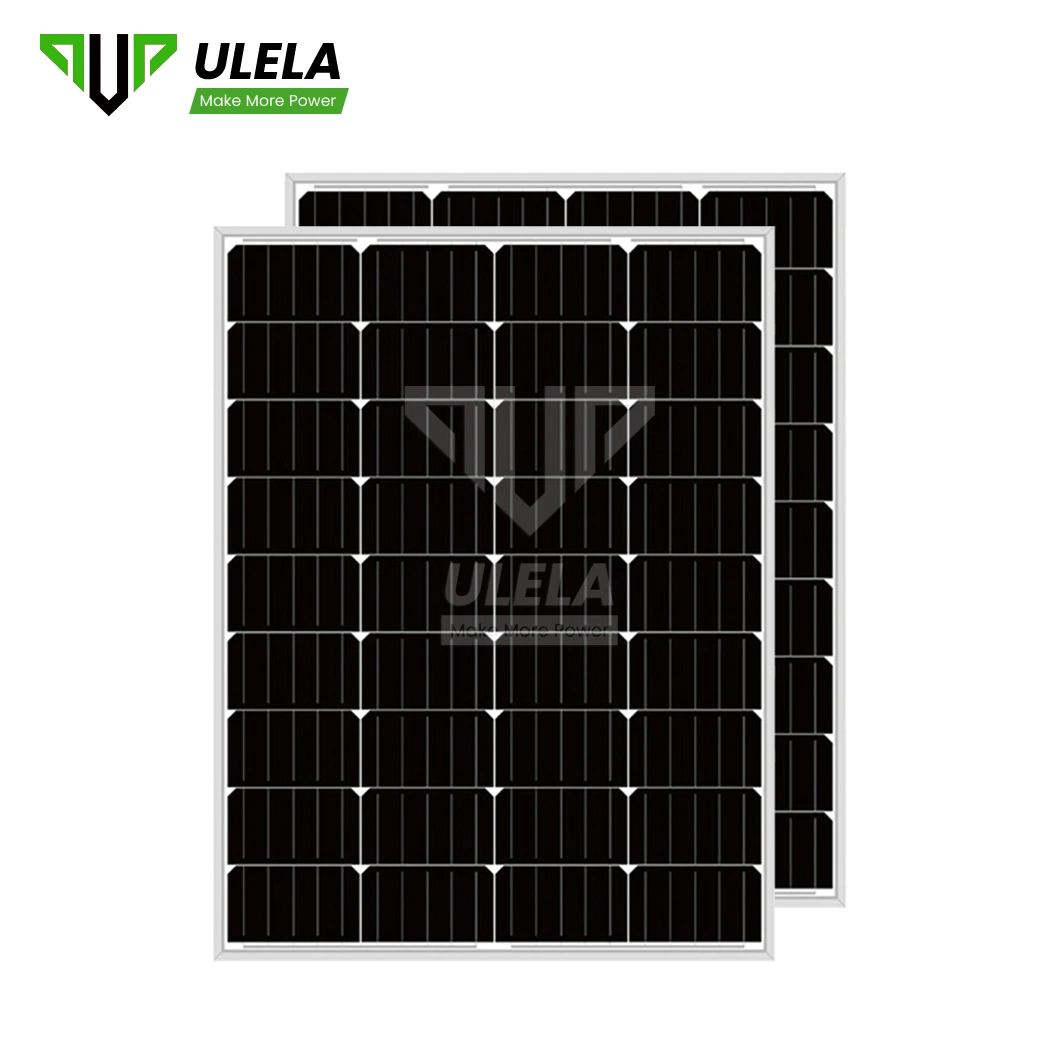 Ulela Folding Solar Panel Suppliers OEM Custom Solar Panel 100W Monocrystalline China 210mm 300W Solar Panel Monocrystalline