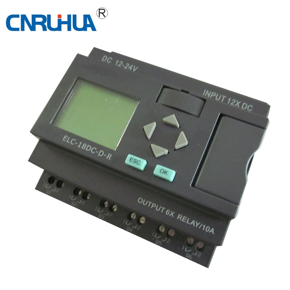 Elc-18DC-Da-Tp High Speed PLC Programmar Logic Controller