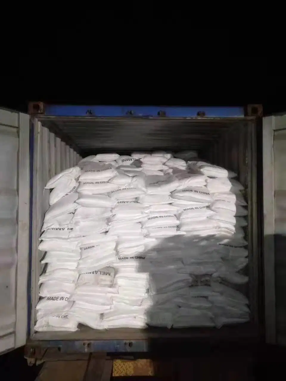 Melamine in Storage Loading Directly