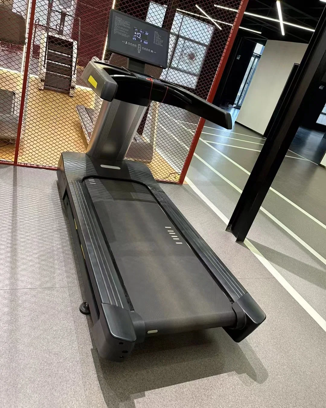 Tapis roulant professionnel avec écran tactile motorisé pour la course à pied Gym Home