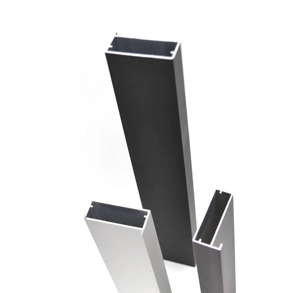 Aluminum Extrusion Profiles Cabinet Cupboard Mirror Frame Aluminum Tube