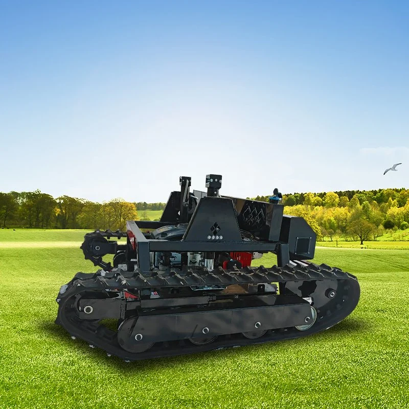 Upgraded Version Remote Control Cordless Lawn Mower Mini Robot