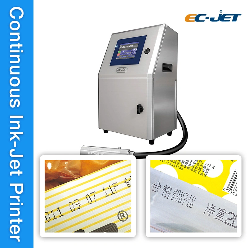 Low Consumption Continuous Ink-Jet Printer Batch Code Printing Machine (EC-JET1000)