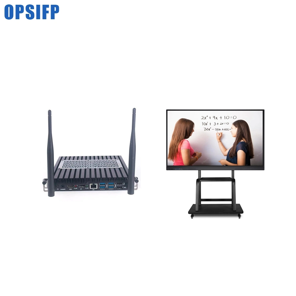 Opsifp OPS Computer I3 I5 I7 CPU High End 3th to 10th Generation Embedded All in One 4K Mini PC Portable Pluggable OPS Computer Qd-Q9865