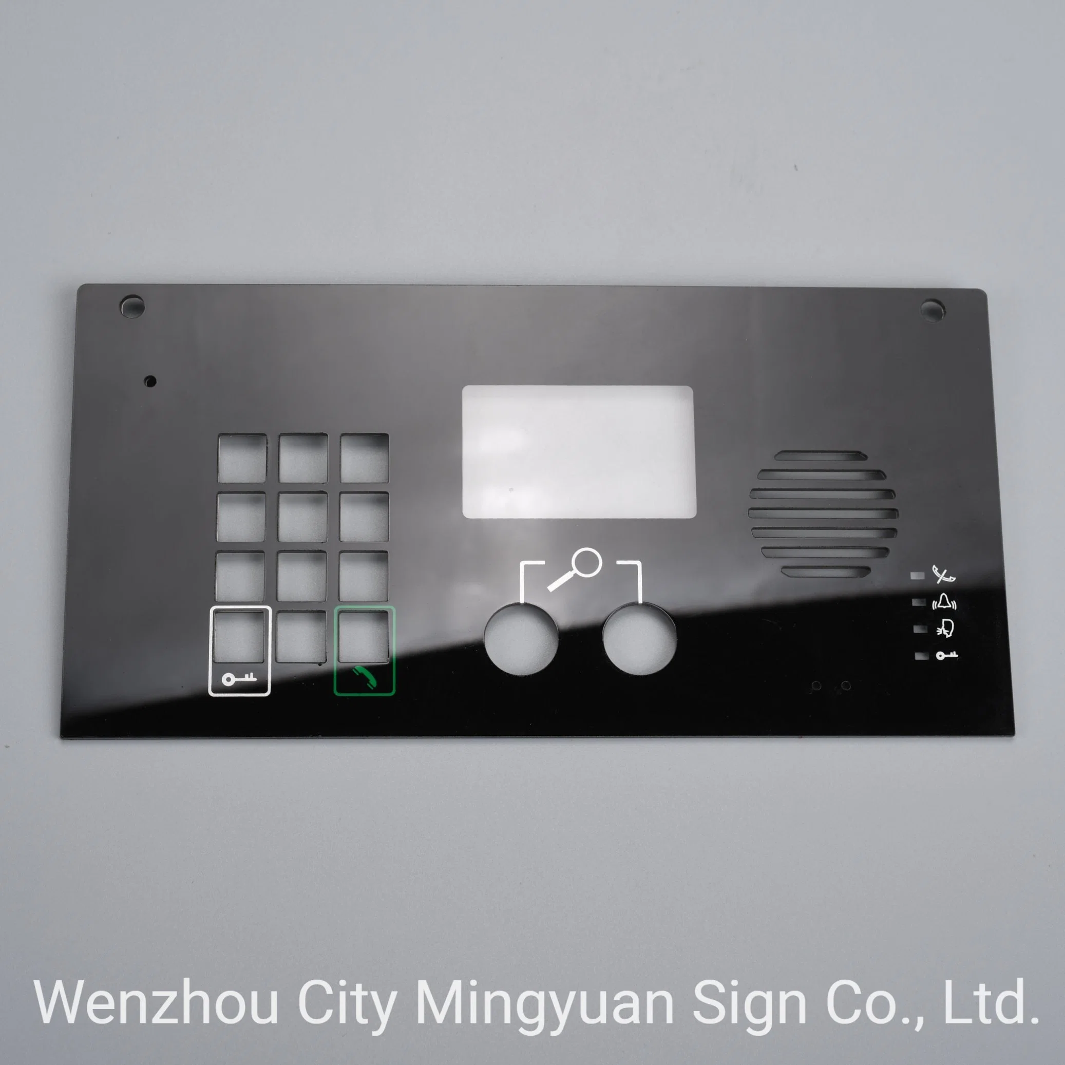 Laser Cut No MOQ Acrylic Switch Panels Faceplate Acrylic Badge Printed Label