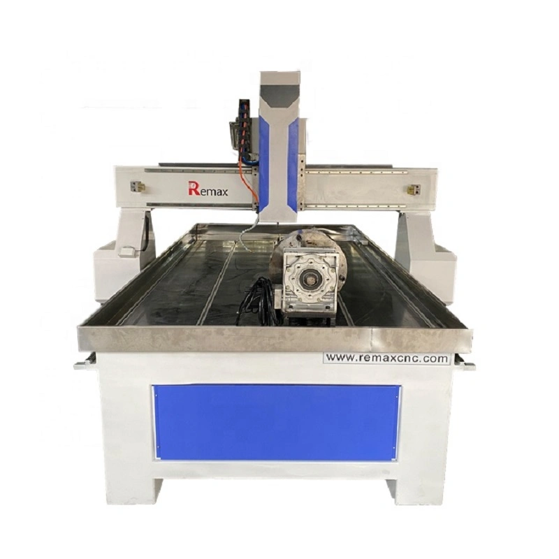 4 máquina de grabado rebajadora CNC de ejes 1325 3D CNC Madera Máquina de enrutador con eje giratorio