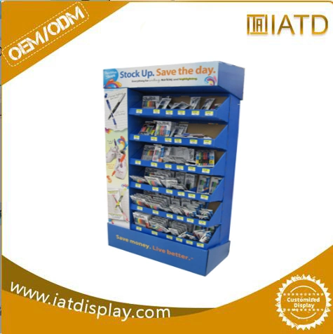 Store Custom Pop Cardboard Floor Displays for Dental Care Product