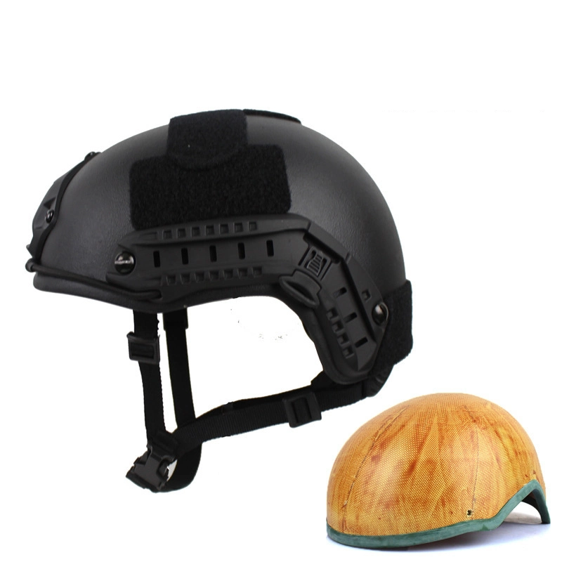 Professional Manufacturer Military Combat Ballistic UHMWPE/Aramid Helmet Bulletproof