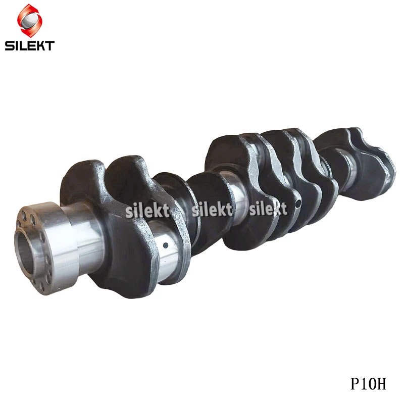 611600020031 Crankshaft Wp10h Forged Steel Weichai Diesel Engine Truck Parts P10h