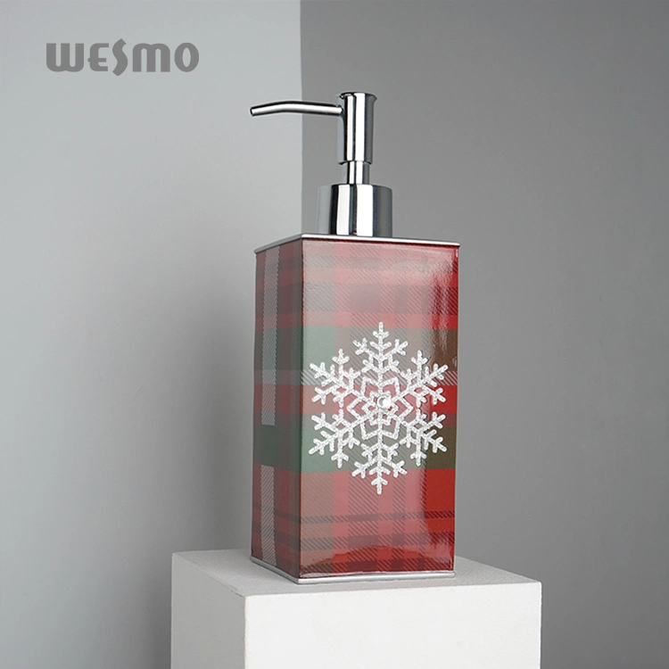 Christmas Home Decoration Gift Polyresin Bathroom Set