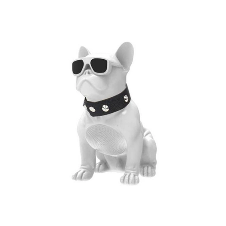 Gift Christmas Mini Full Body Dog Speaker Bulldog Portable HiFi Loud Speaker