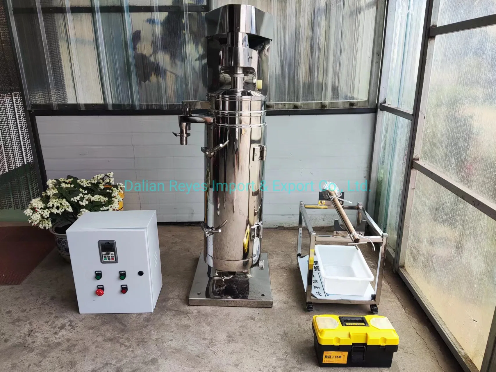 Stainless Steel Self-Cleaning Biodiesel and Glycerin Separation Tubular Centrifuge