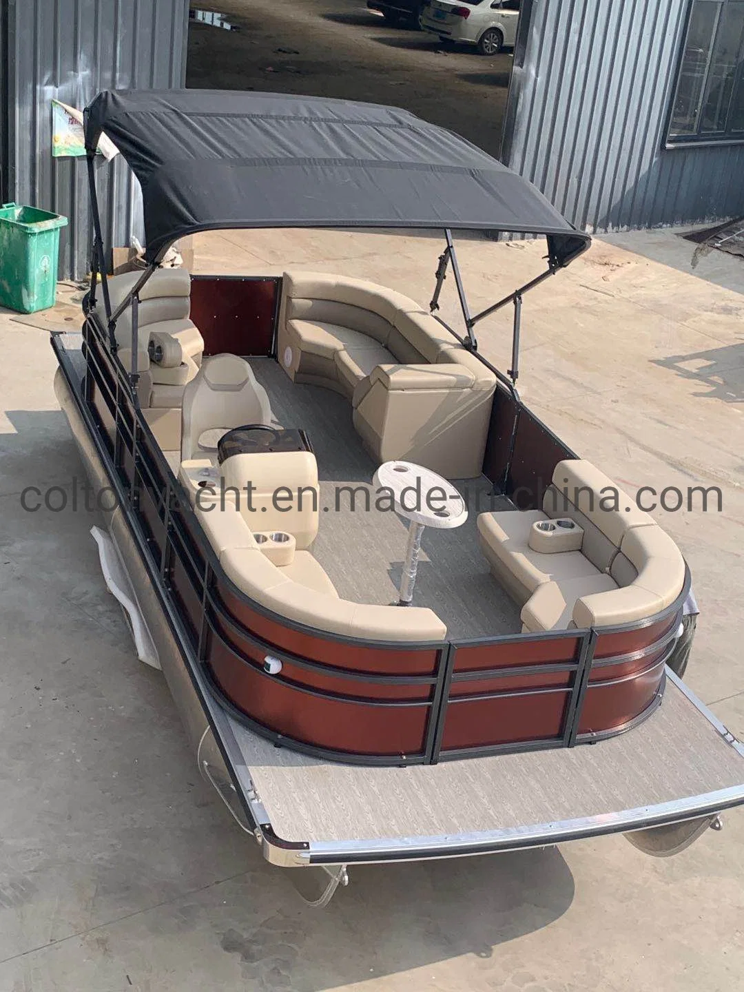 Aluminum Pontoon Boat and Motor Boat for Sale