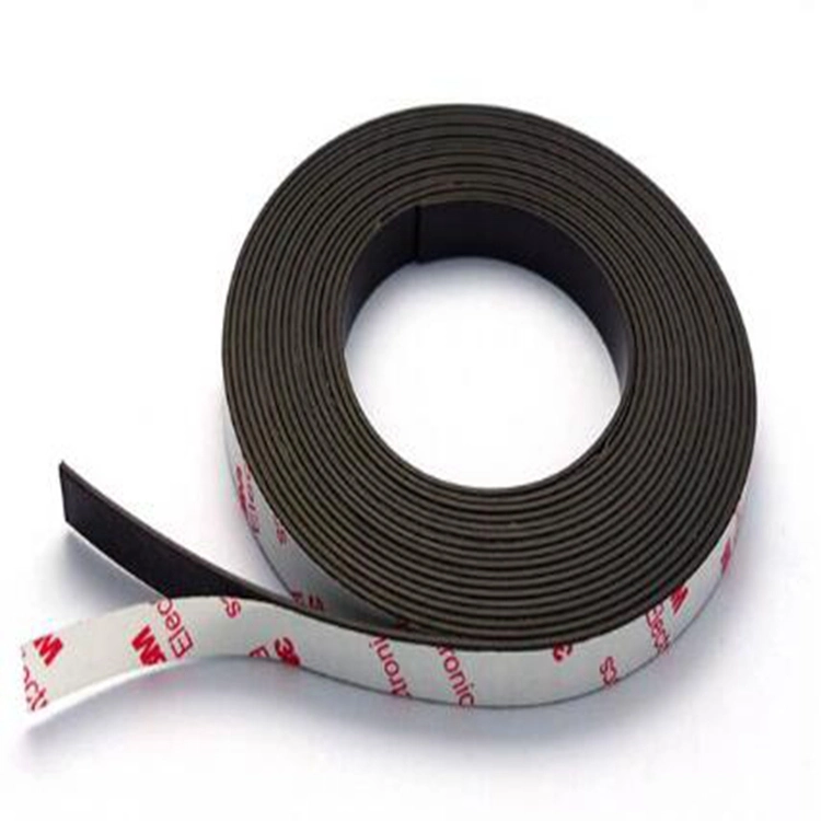 High Quality Adhesive Tape Soft Rubber Magnet Rolls Factory