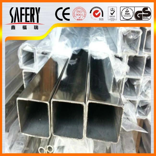 High quality/High cost performance  AISI 410 202 430 Stainless Steel Square Tube