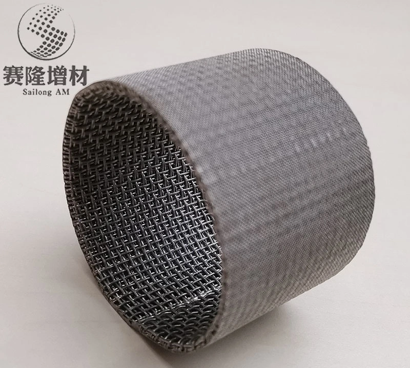 Titanium Stainless Steel 316 Wire Mesh Filter for Water Treatment Plant