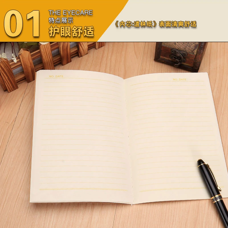 High quality/High cost performance  Simple Kraft Paper Notebook Recycled Eco-Friendly Notepad for School