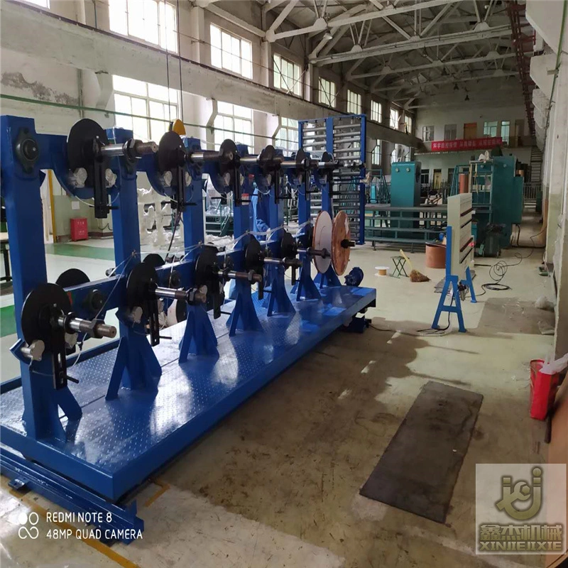 Multi-Head Active Pay-off Rack Pay-off Spool of Cable Equipment Active Pay-off Rack Active and Passive Tension Wires