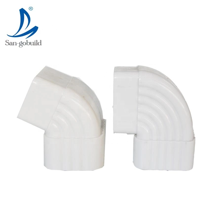 Light-Weight White PVC Gutter Color Remain Inlet Funnel for Rain Drain Water with Soncap