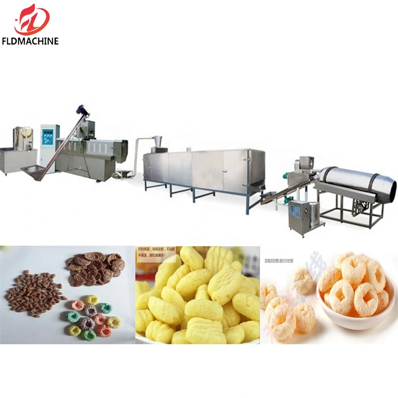 Puffed Corn Snack Food Manufacturing Machine