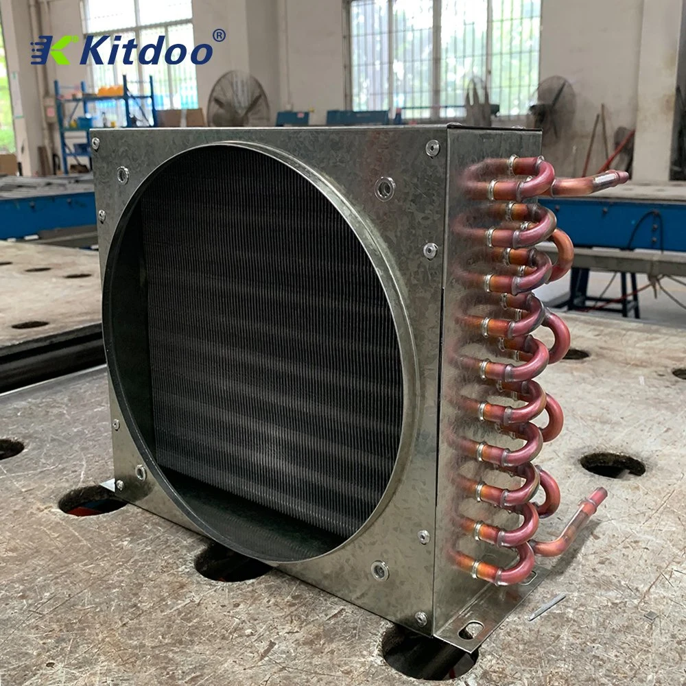 Low Noise Industrial Air Cooled Condenser Condensing Unit Evaporator