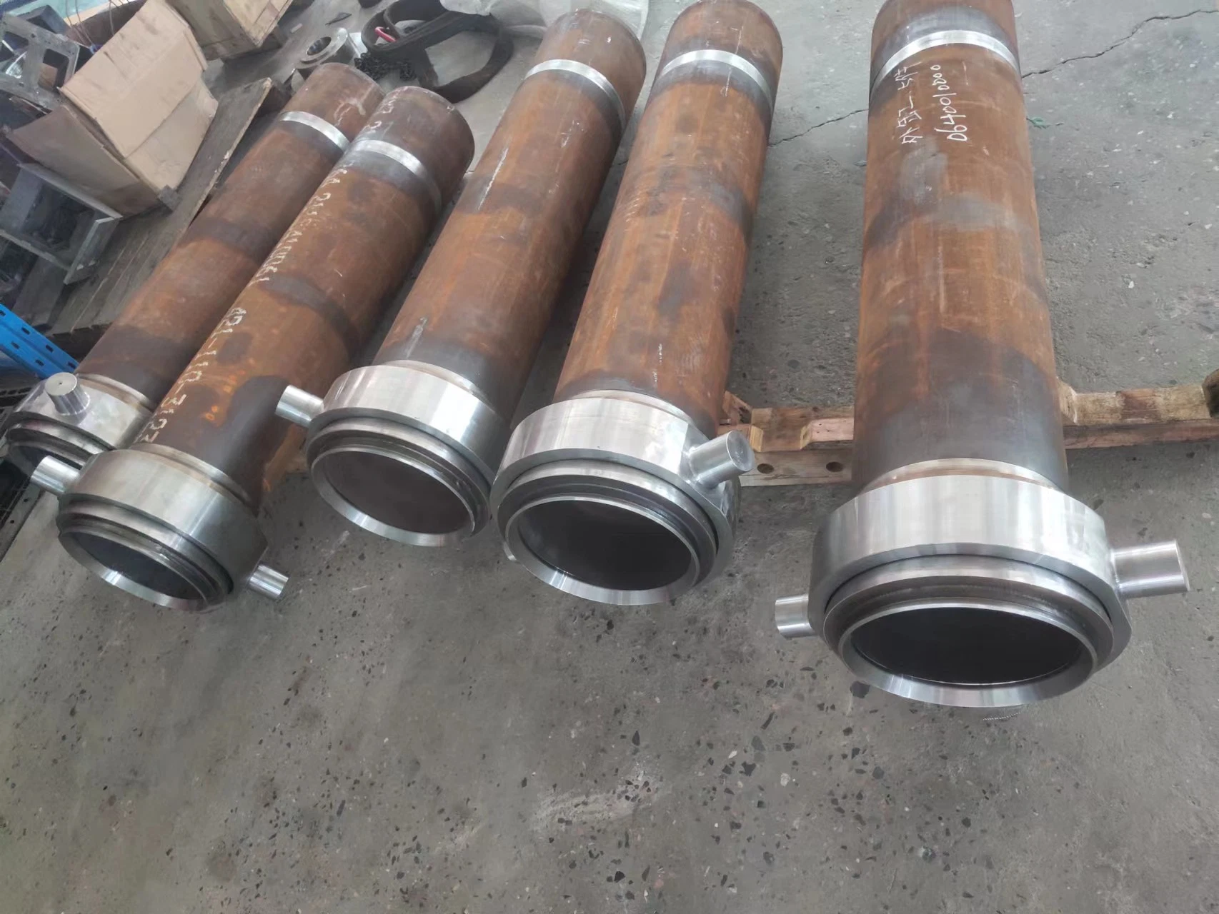 Stainless Steel Body Material and General Cylinder Structure Telescopic Lift Cylinder