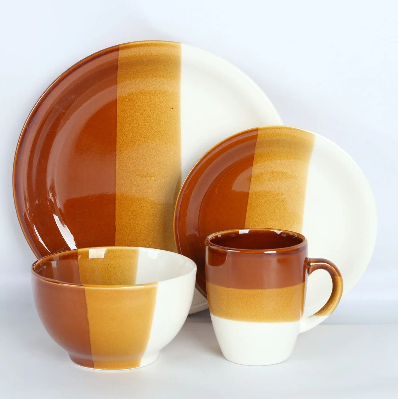 Conjunto de dinnerware Dolomite da panela de Chá do açúcar