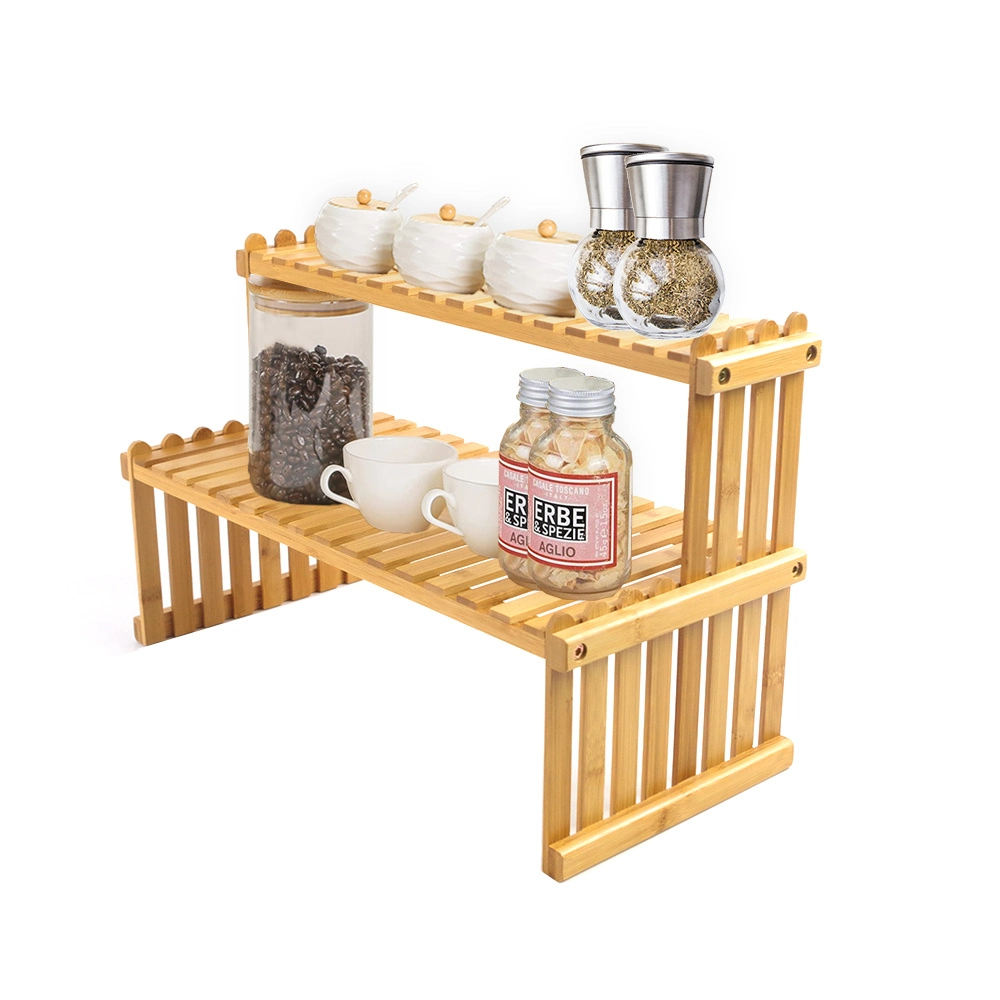 Display Bamboo Spice Rack Stand Type Bamboo Rack