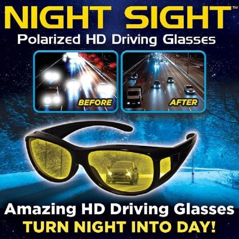 Antiglare HD Drivers Car Anti Glare Driving Glasses Night Glasses