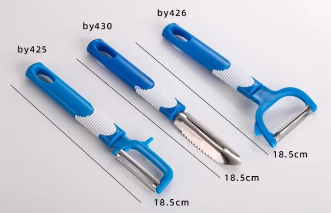 Factory Wholesale/Supplier Creative Multifunctional Plastic Fruit Tools U-Shaped Peeler