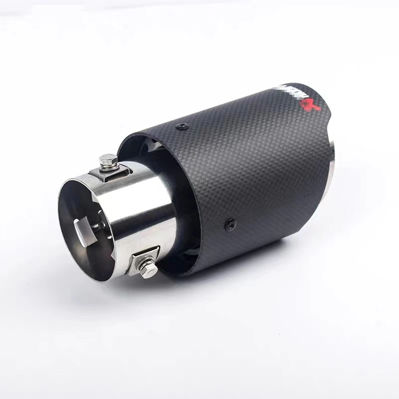 Car Exhaust Endpipe Exhaust Tips Tail Pipe for BMW E36 E46 M3 Muffler with Clamp Exhaust Silencer Tailpipe Tips