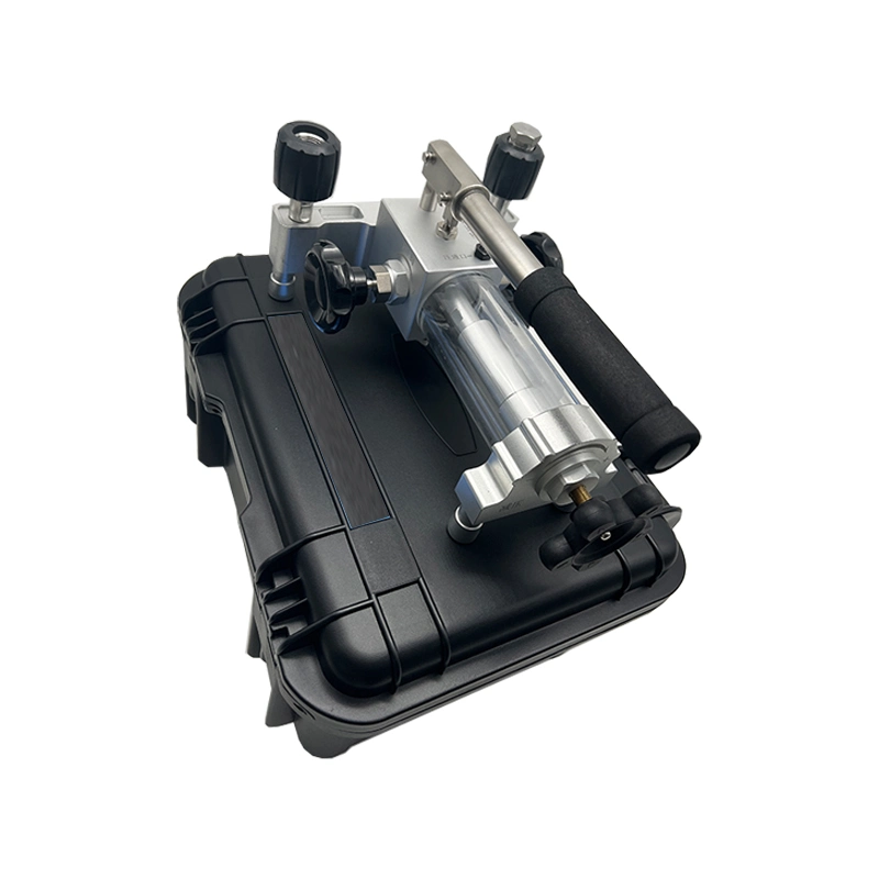 Шанхае 100 Мпа Meokon прибора цифровой манометр калибровка оборудования ручной гидравлический насос