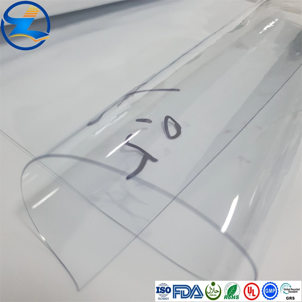 Top Leader 0.1-1.5mm Super Clear Soft PVC Sheet for Table Cloth