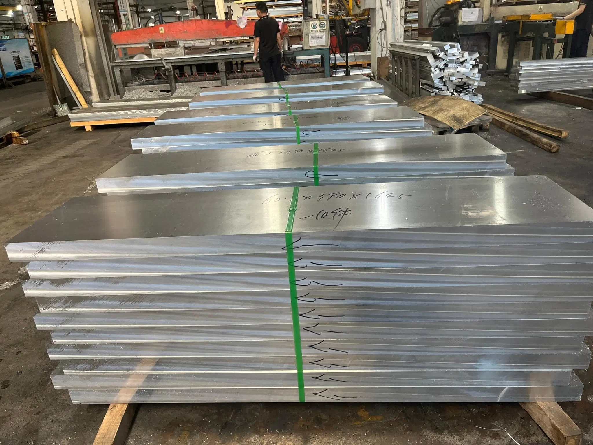 Sheet Aluminum Plate Supplier Flat Plate Factory ASTM 5005 5083 5054 Aluminum Alloy China Coated 5000 Series Customized Color