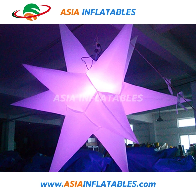 Wholesale/Supplier Inflatable LED Star, Hanging Decorative Star for Wedding Decoration