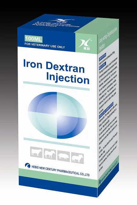 Inyección de Dextran de Hierro 10%-100ml