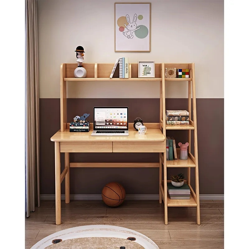 Hauteur réglable enfants Bureau de lecture ensemble de meubles d'école en bois Table d'étude ergonomique en plastique et chaise