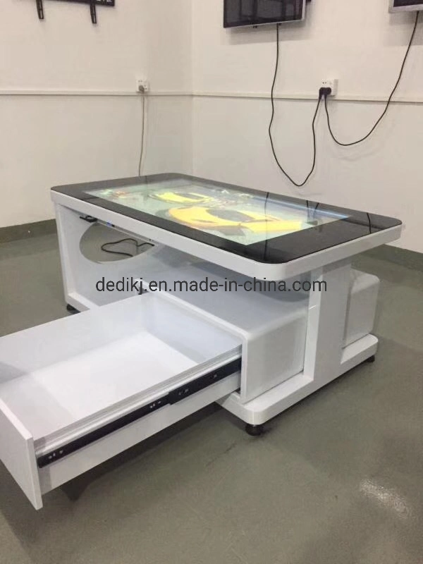 Dedi 43 Inch Interactive Multi-Function Waterproof Indoor Display LCD Touch Screen Coffee Table