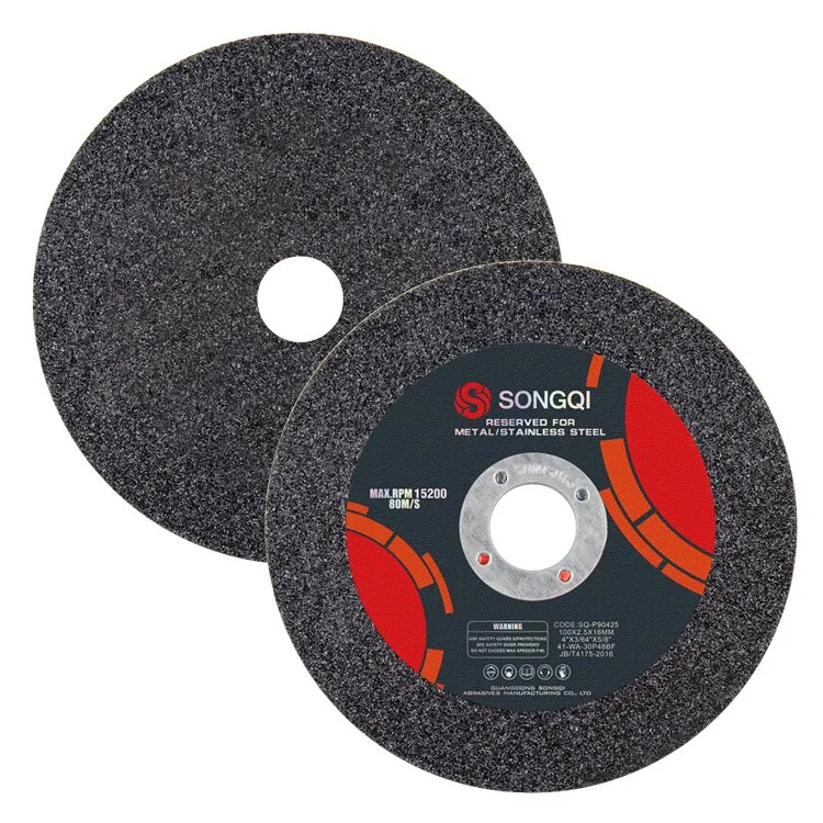 Songqi 4 Inch Durable Aluminium Oxide Abrasive Tools Grinding Wheels for Polishing