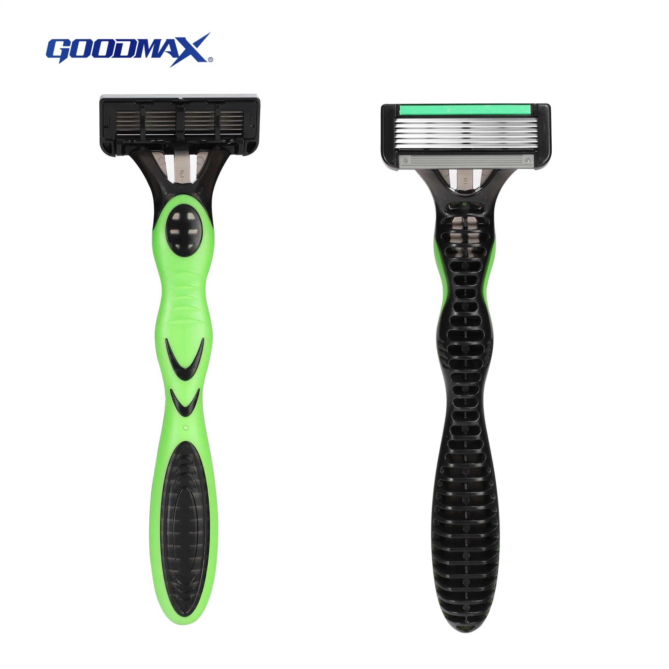 Six Open Back Blade Men&prime; S Disposable Razor Shaving