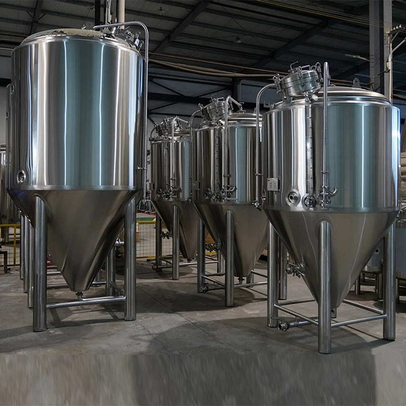 1000L Stacked Stainless Steel Double Wall Beer Fermentation Tank