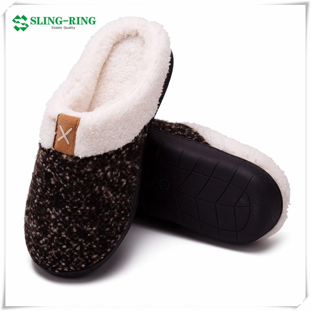 Wholesale/Supplier Fashion Flat Fluffy Fur Women Slippers for Home