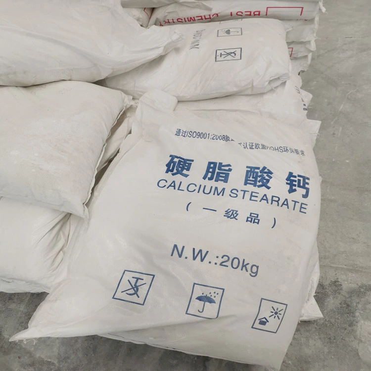 High quality/High cost performance  99% Plastic Additives Calcium Stearate for PVC Leather/PVC Pipe