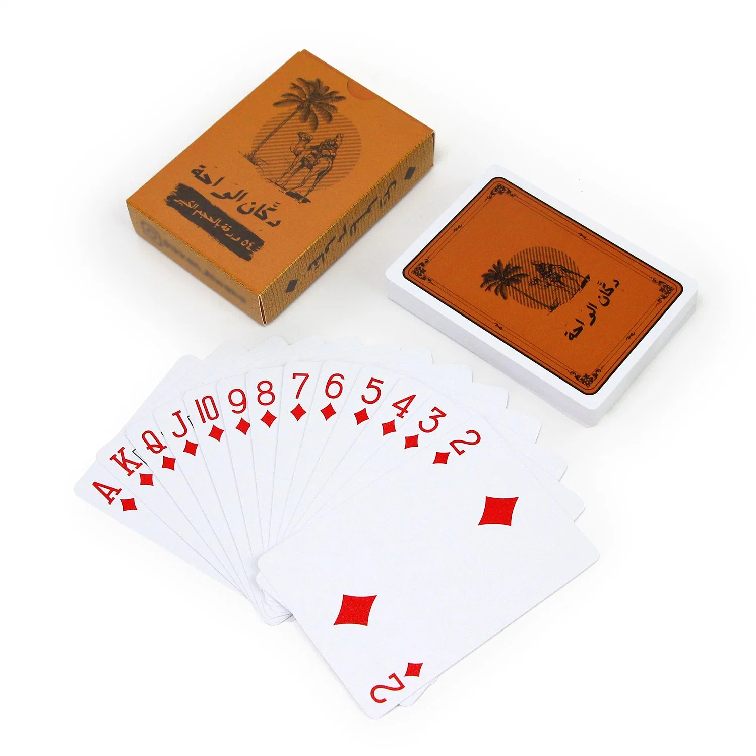 Produtos OEM personalizados impressão de póquer de plástico à prova de cartão de elevada qualidade as cartas de jogar